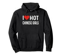 Me Encanta Chicas Chinas Calientes - China Shanghai Chongqing Pekín Sudadera con Capucha