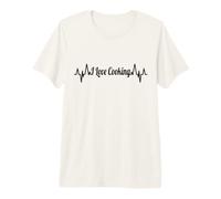 Me Encanta cocinar Línea Pulse Camiseta Premium