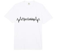 Me Encanta cocinar Línea Pulse Comfort Colors Adult Heavyweight T-Shirt