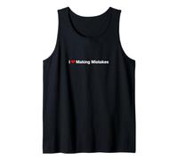 Me Encanta cometer Errores Camiseta sin Mangas