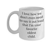 Me Encanta Cómo Ni Siquiera Necesitamos Decirlo En Voz Alta: Soy Tu Hijo Mayor Favorito. Tazas Cerámica Taza De Café Porcelana Taza 330Ml Para Zumo Amigo Café