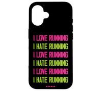 Me encanta correr - Para corredores Carcasa para iPhone 16