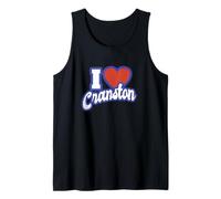Me Encanta Cranston Rhode Island Camiseta sin Mangas