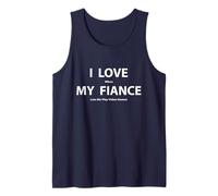 Me encanta cuando mi prometido me deja jugar videojuegos divertidos Camiseta sin Mangas