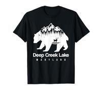 Me encanta Deep Creek Lake Maryland Camping Vacaciones MD Camiseta
