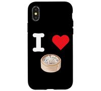 Me encanta Dim Sum Albóndigas de cocina cantonesa del sur de China Carcasa para iPhone X/XS