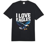 Me Encanta Eagles Freedom Spirit Bold Comfort Colors Adult Heavyweight T-Shirt