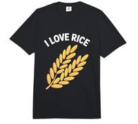 Me Encanta el arroz Cosecha de Grano Natural Trigo Comfort Colors Adult Heavyweight T-Shirt