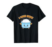 ¡Me Encanta el arroz! - Linda Olla arrocera de Anime Kawaii - Asian Foodie Camiseta gráfica económica