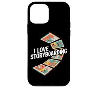 Me encanta el arte de los paneles de cómics de guiones gráficos Carcasa para iPhone 12 mini