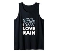 Me Encanta el Arte de Rain Cloud Raindrop Camiseta sin Mangas