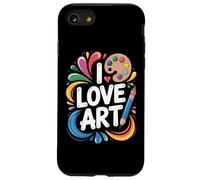 Me Encanta el Arte Expresión apasionada por creativos Carcasa para iPhone SE (2020) / 7/8