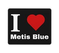 Me Encanta El Azul Mestizo Mouse Pad Duradero Mousepad Portátil Alfombrilla De Ratón para Pc Oficina Ordenador 25X30Cm