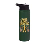 Me encanta el baile en línea al estilo country Stainless Steel Insulated Water Bottle