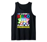 Me encanta el bingo y el jugador de bingo de mis nietos Camiseta sin Mangas
