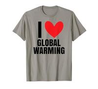 Me Encanta el Calentamiento Global Cambio climático Ambientalista Verde Camiseta