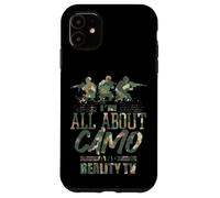 Me Encanta el Camuflaje y los Reality Shows, el Divertido Humor Estadounidense Carcasa para iPhone 11