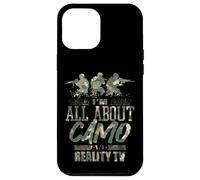 Me Encanta el Camuflaje y los Reality Shows, el Divertido Humor Estadounidense Carcasa para iPhone 12 Pro MAX