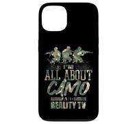 Me Encanta el Camuflaje y los Reality Shows, el Divertido Humor Estadounidense Carcasa para iPhone 13