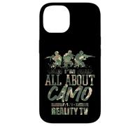 Me Encanta el Camuflaje y los Reality Shows, el Divertido Humor Estadounidense Carcasa para iPhone 14
