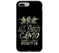Me Encanta el Camuflaje y los Reality Shows, el Divertido Humor Estadounidense Carcasa para iPhone 7 Plus/8 Plus
