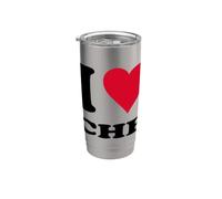 Me encanta el Che Vaso térmico de acero inoxidable de doble pared