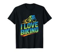 Me Encanta el Ciclismo Ciclista Motivación Estilo de Vida Camiseta