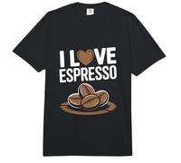 Me Encanta el corazón de los Granos de café Espresso Comfort Colors Adult Heavyweight T-Shirt