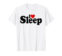 ME Encanta EL CORAZÓN, Dormir Y Descansar Camiseta