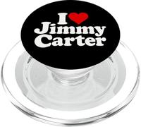 ME Encanta EL CORAZÓN Jimmy Carter PopSockets PopGrip para MagSafe