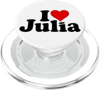 ME Encanta EL CORAZÓN Julia Julie Juliette, Yulia PopSockets PopGrip para MagSafe
