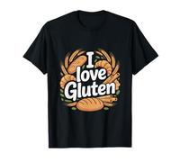 Me encanta el croissant de trigo con pan de gluten Camiseta