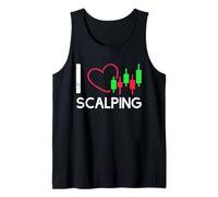Me Encanta el Cuero cabelludo - Crypto Scalper Futures Trader Camiseta sin Mangas