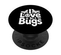 Me Encanta el diseño de Bugs Insect Enthusiast PopSockets PopGrip Adhesivo