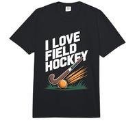 Me Encanta el diseño Entusiasta del Hockey sobre césped Comfort Colors Adult Heavyweight T-Shirt