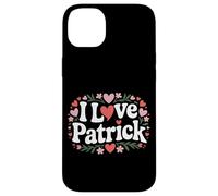 Me Encanta el diseño Floral de Patrick Heart Carcasa para iPhone 14 Plus