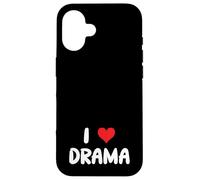 Me Encanta el Drama - Corazón - Actuación de Teatro improvisado Club de actores interinos Carcasa para iPhone 16