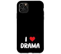 Me Encanta el Drama - Corazón - Actuación de Teatro improvisado Club de actores interinos Carcasa para iPhone 11 Pro MAX