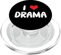 Me Encanta el Drama - Corazón - Actuación de Teatro improvisado Club de actores interinos PopSockets PopGrip para MagSafe