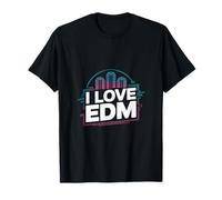 Me encanta el EDM, Vibrant Music Passion Camiseta