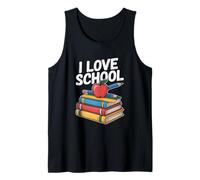 Me encanta el entusiasmo escolar Aprendizaje Pasión Camiseta sin Mangas