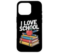 Me encanta el entusiasmo escolar Aprendizaje Pasión Carcasa para iPhone 16 Pro