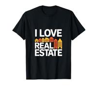 Me Encanta el Entusiasta de la Vivienda inmobiliaria Camiseta