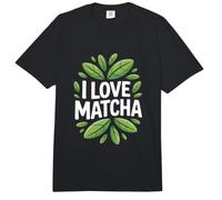 Me Encanta el Entusiasta de Las Hojas de té Matcha Comfort Colors Adult Heavyweight T-Shirt
