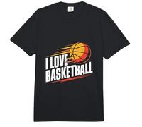 Me Encanta el espíritu de Juego Apasionado del Baloncesto Comfort Colors Adult Heavyweight T-Shirt