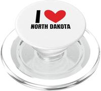 Me Encanta el Fargo Bismarck Grand Forks del Estado de Dakota del Norte PopSockets PopGrip para MagSafe