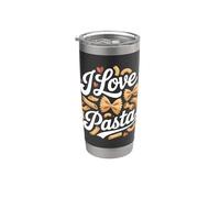 Me encanta el favorito de los entusiastas de la pasta Vaso térmico de acero inoxidable de doble pared
