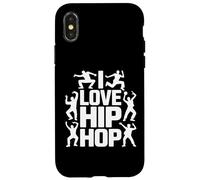 Me Encanta el Hip Hop, Baile, expresión, Estilo Callejero Carcasa para iPhone X/XS