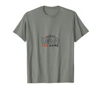 Me Encanta el Juego: Deportes Pasión Multideporte Camiseta, Hombre, Verde Militar Jaspeado, XXL