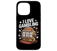 Me encanta el juego máquina tragamonedas Lucky Sevens Carcasa para iPhone 14 Pro Max